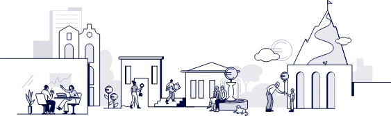 Landscape hero graphic